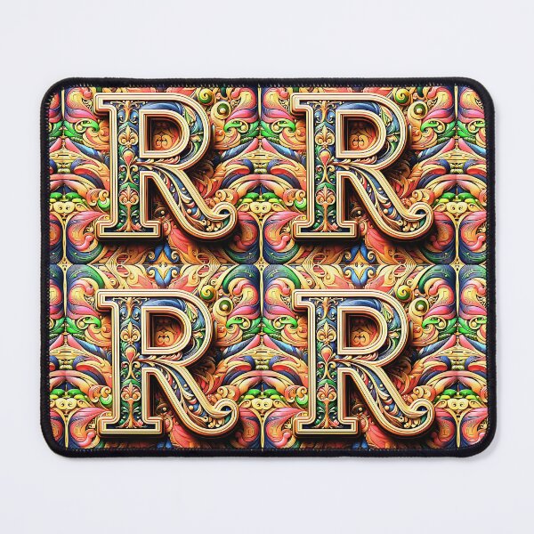 Item preview, My name starts with R #alphabet #pattern  designed and sold by Propc.