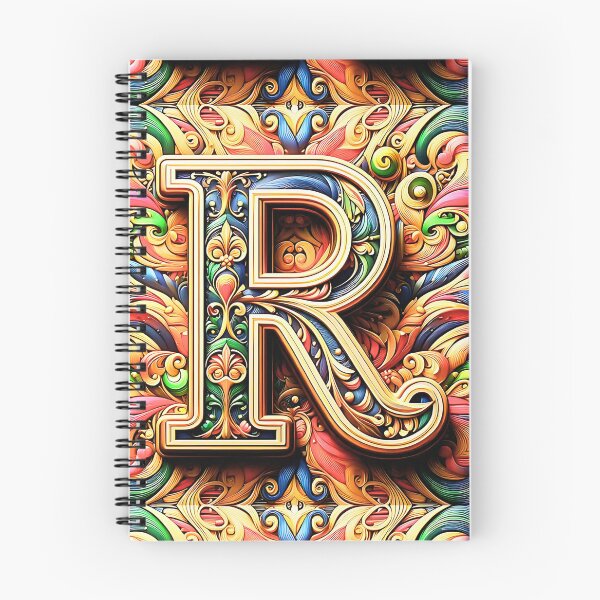Item preview, My name starts with R #alphabet #pattern  designed and sold by Propc.