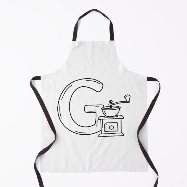 Item preview, An illustration of letter G beside a grinder designed and sold by rasagamastore.