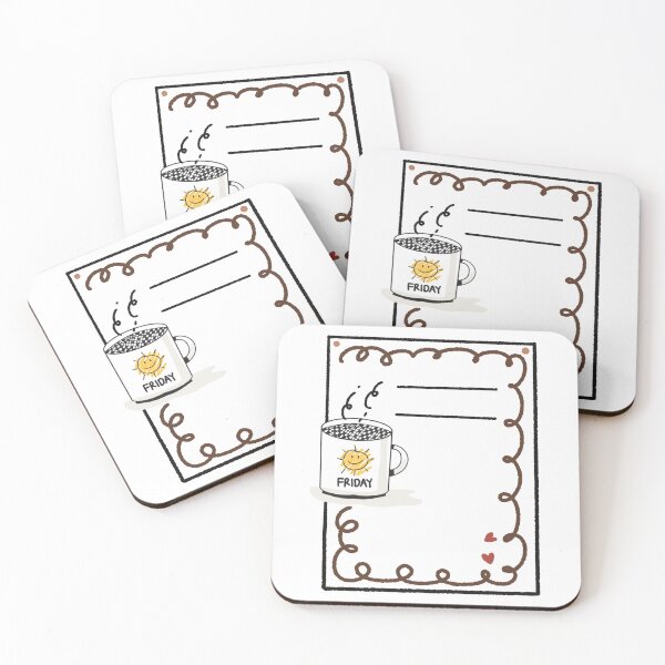 Item preview, Friday memo designed and sold by SugarRuch.