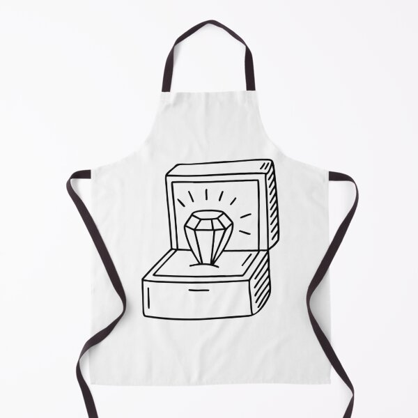Item preview, Doodle illustration of a gemstone placed in a display case designed and sold by rasagamastore.
