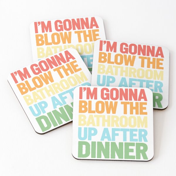Item preview, Blow The Bathroom Up designed and sold by Angry Swan Designs.