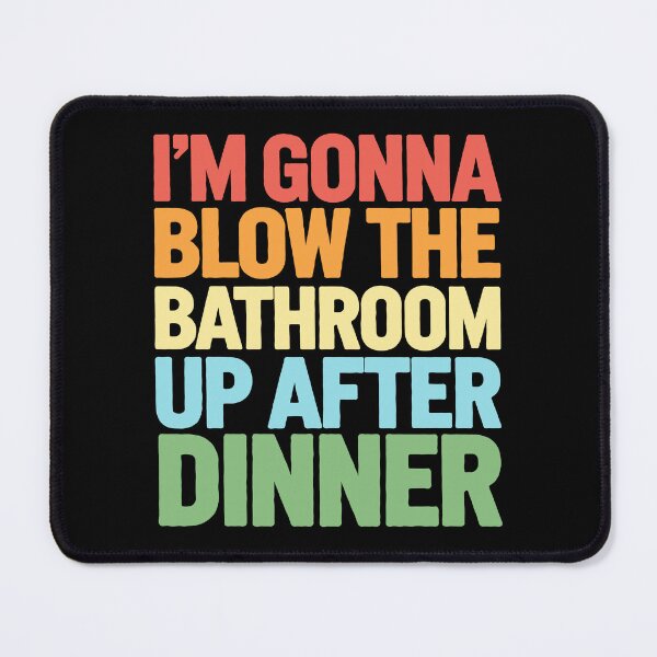 Item preview, Blow The Bathroom Up designed and sold by Angry Swan Designs.
