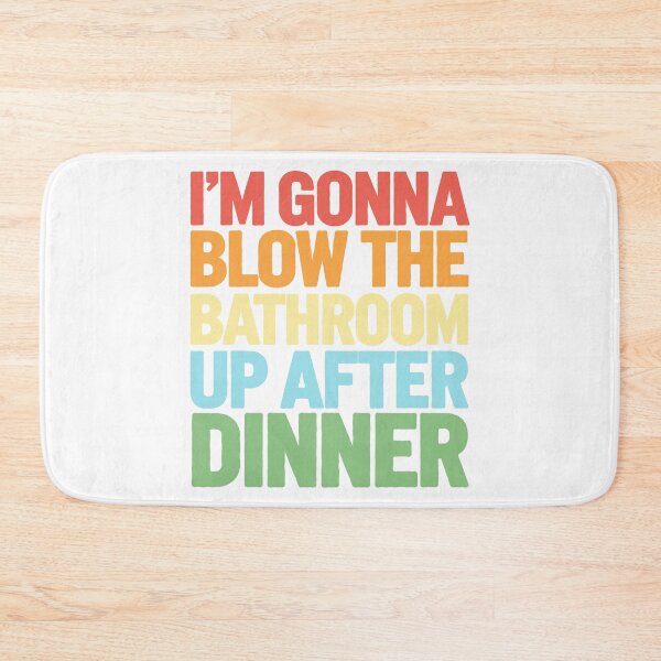 Item preview, Blow The Bathroom Up designed and sold by Angry Swan Designs.