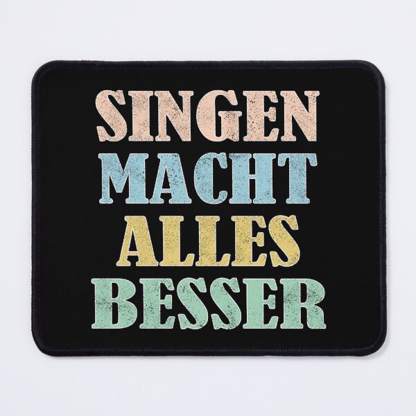 Artikelvorschau, Singen macht alles besser entworfen und verkauft von Line2Rhyme.