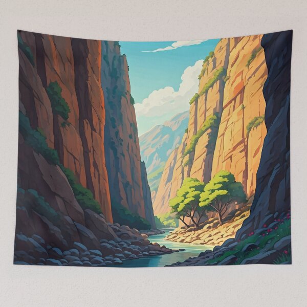 Item preview, Samaria Gorge, Crete: A Journey Through Rugged Beauty designed and sold by LSVart.