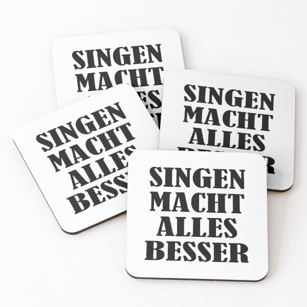 Item preview, Singen macht alles besser designed and sold by Line2Rhyme.
