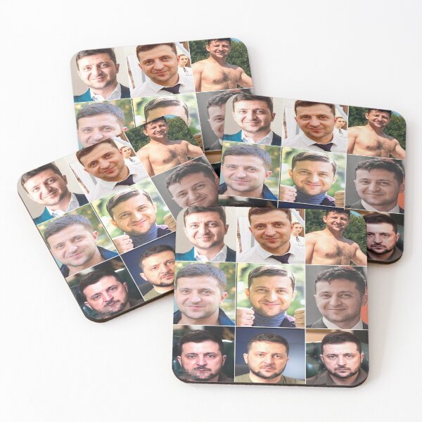 Item preview, Volodymyr Zelenskyy Collage designed and sold by TribeMystic.