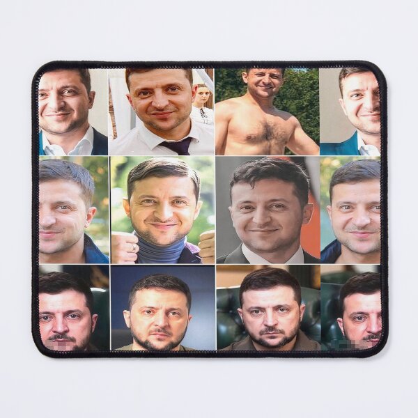 Item preview, Volodymyr Zelenskyy Collage designed and sold by TribeMystic.