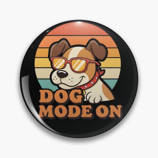Item preview, Dog Mode On | Playful and Fun Pet Lover Graphic designed and sold by Tw1nsAIArt.