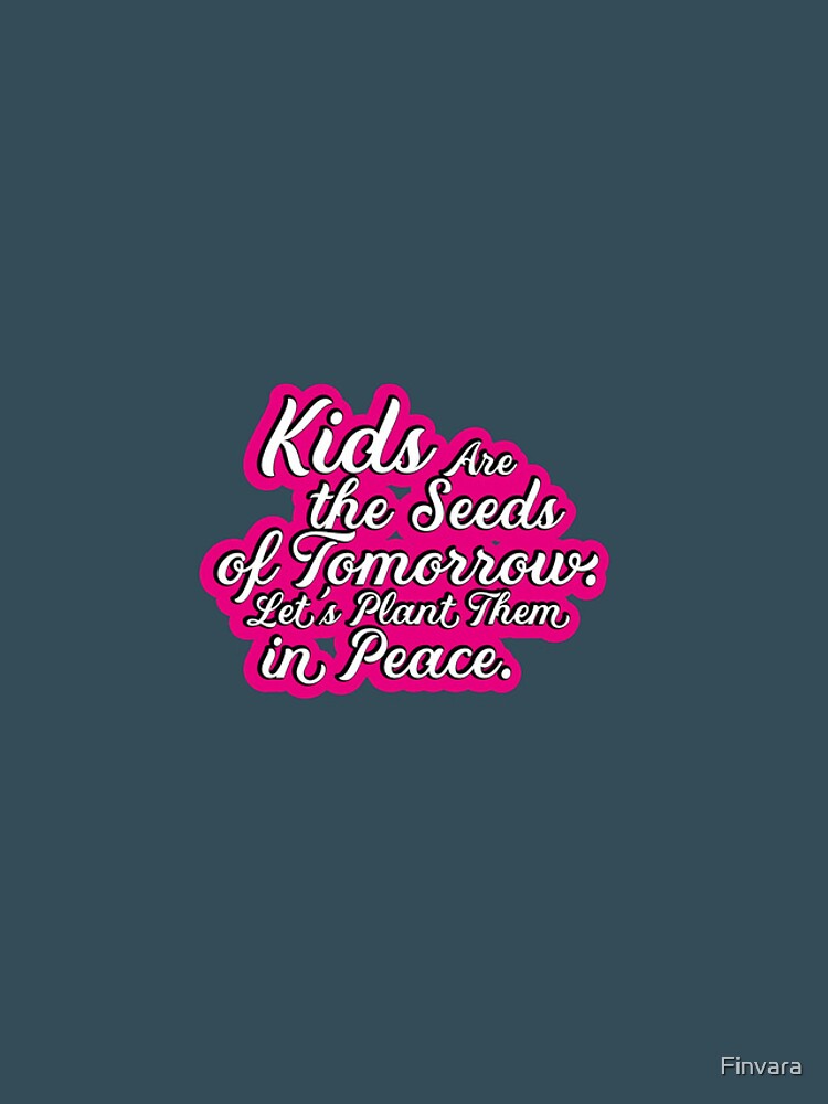 Thumbnail 4 of 4, iPhone Case, Kids Are the Seeds of Tomorrow. Let's Plant Them in Peace. designed and sold by Finvara.