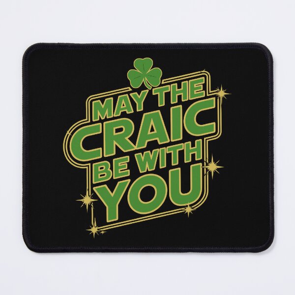 Item preview, May The Craic Be With You designed and sold by Angry Swan Designs.