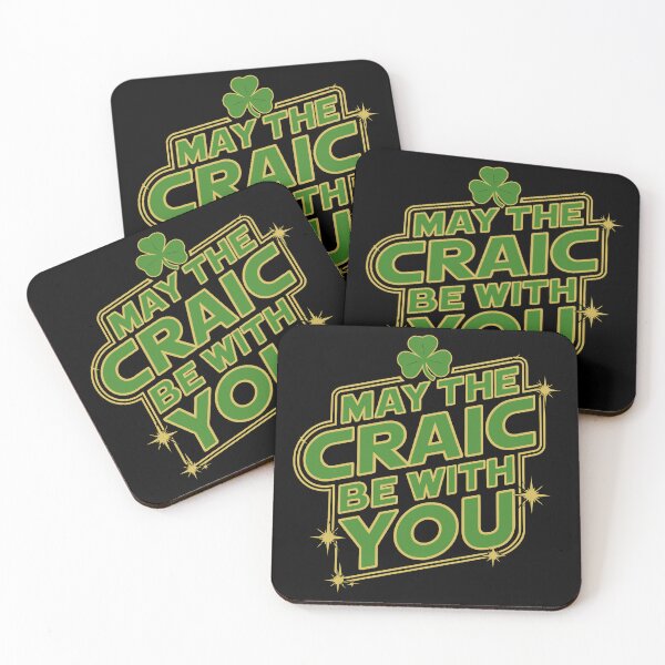Item preview, May The Craic Be With You designed and sold by Angry Swan Designs.
