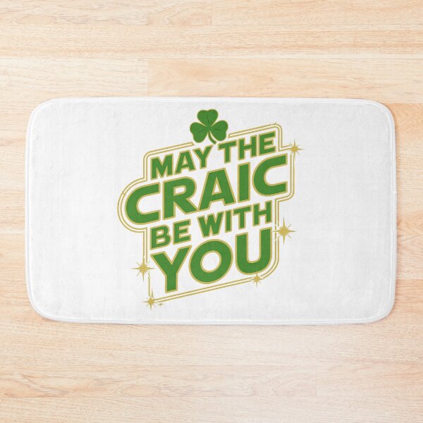 Item preview, May The Craic Be With You designed and sold by Angry Swan Designs.