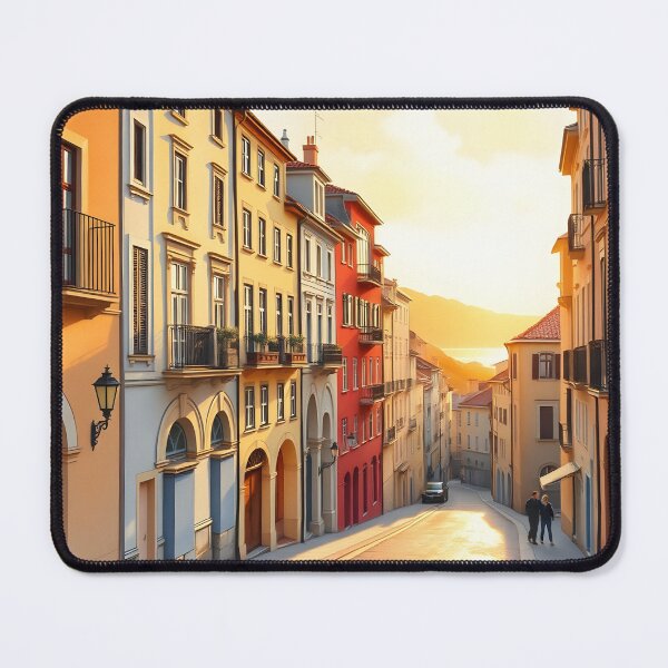 Item preview, San Sebastián’s Old Town: Parte Vieja Sunset Charm designed and sold by LSVart.