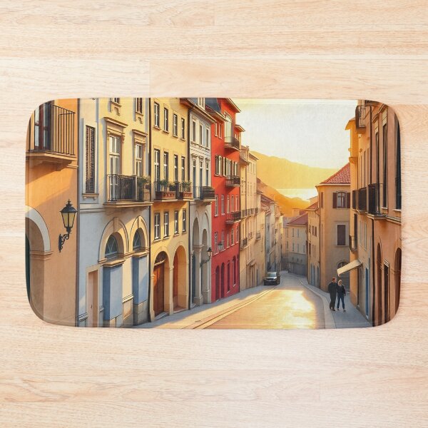 Item preview, San Sebastián’s Old Town: Parte Vieja Sunset Charm designed and sold by LSVart.