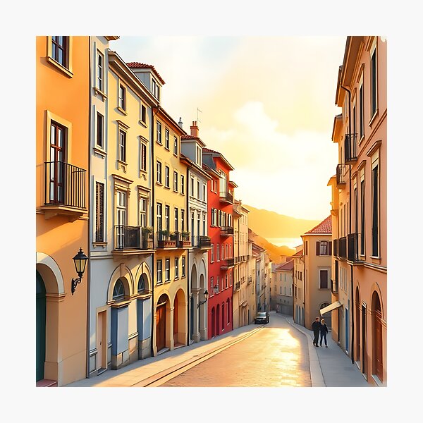 Item preview, San Sebastián’s Old Town: Parte Vieja Sunset Charm designed and sold by LSV-Art.