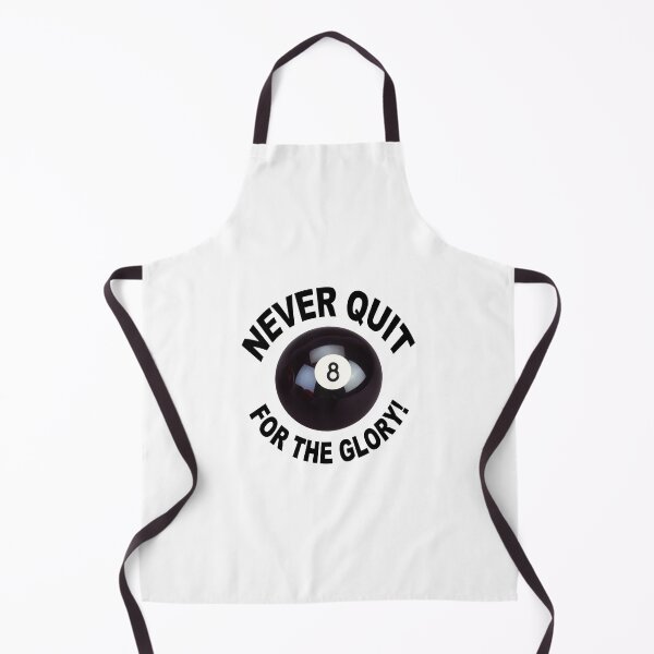 Item preview, Pool Billard; Never Quit; For The Glory;  designed and sold by StickerApe.