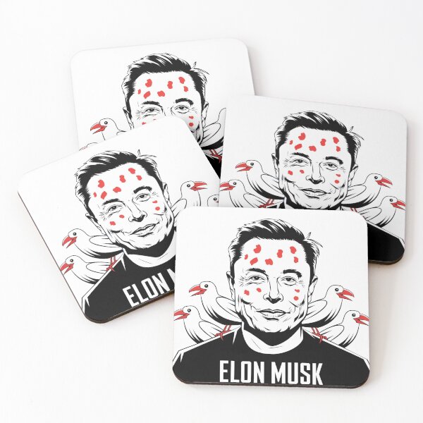 Item preview, I never thought Elon Musk would lose his mind one day. Crazy!! Sticker designed and sold by ⭐ANADIF DESIGN⭐.