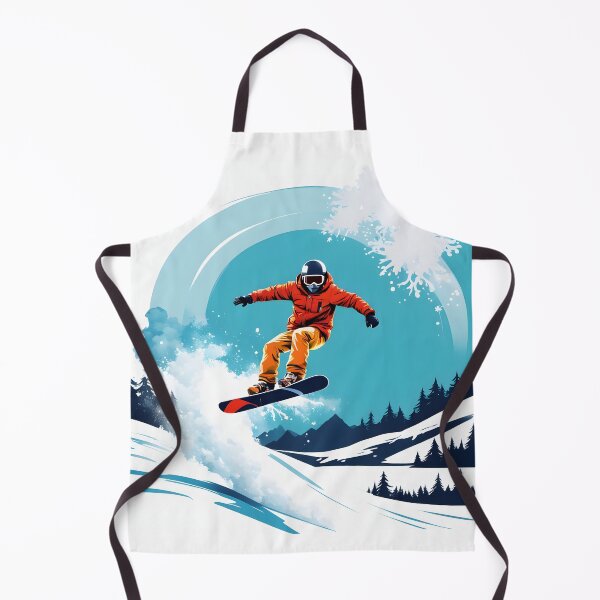 Item preview, Snowboarder jumping with a board designed and sold by PrintLabStudio.
