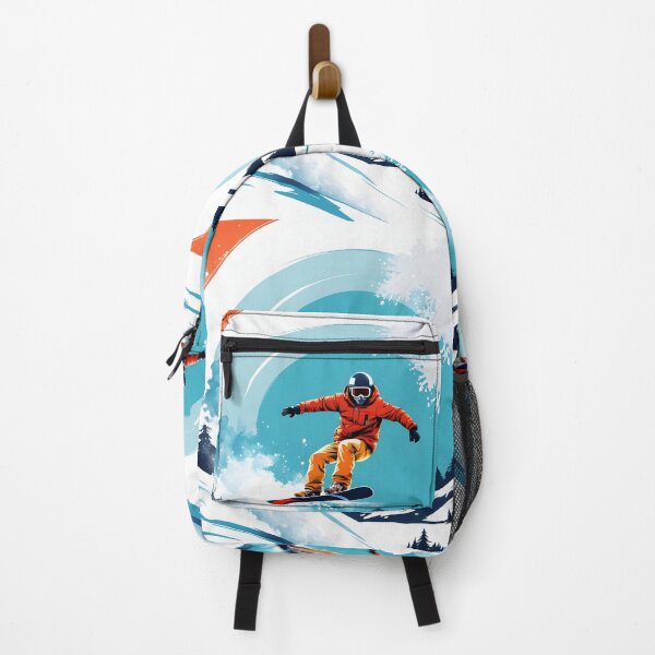Item preview, Snowboarder jumping with a board  designed and sold by PrintLabStudio.