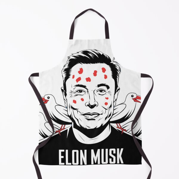 Item preview, I never thought Elon Musk would lose his mind one day. Crazy!! Sticker designed and sold by ⭐ANADIF DESIGN⭐.