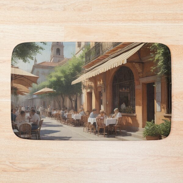 Artikelvorschau, Sevilla, Spanien: Café-Charme zur goldenen Stunde entworfen und verkauft von LSVart.