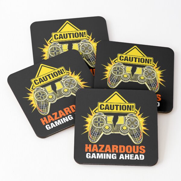 Item preview, Caution! Hazardous Gaming Ahead designed and sold by svarupa.