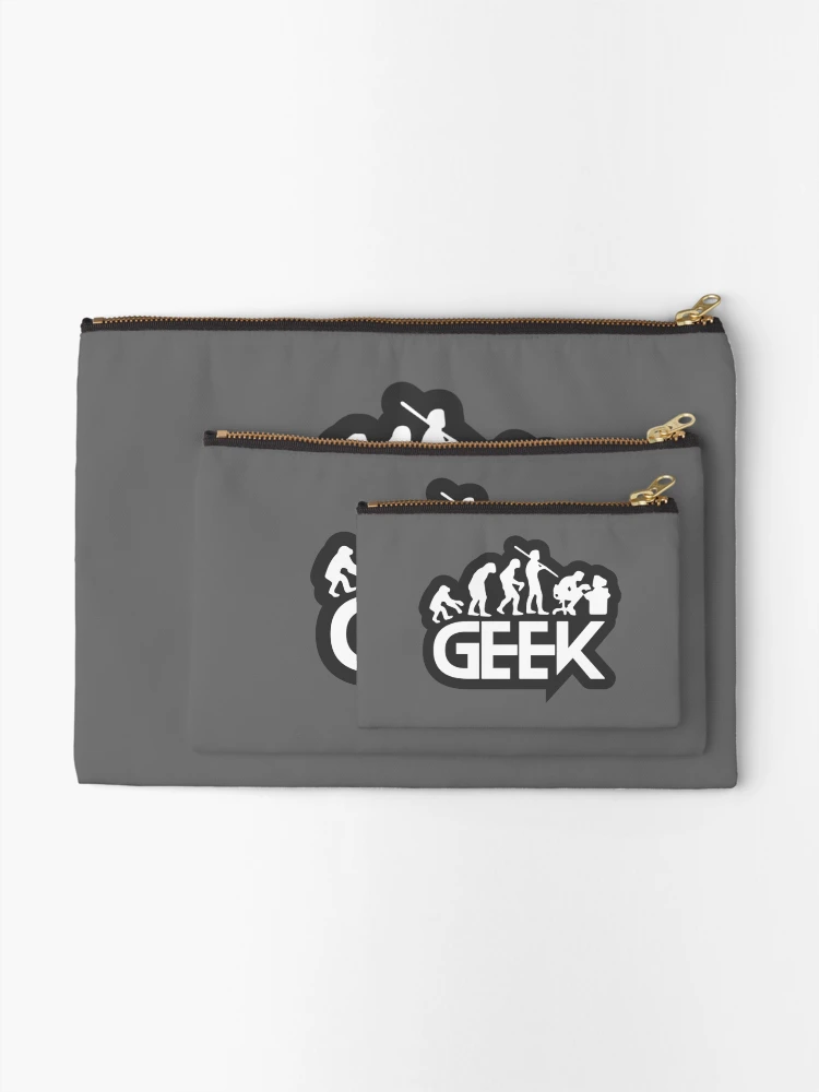 Thumbnail 2 of 4, Zipper Pouch, Geek evolution designed and sold by coderman.