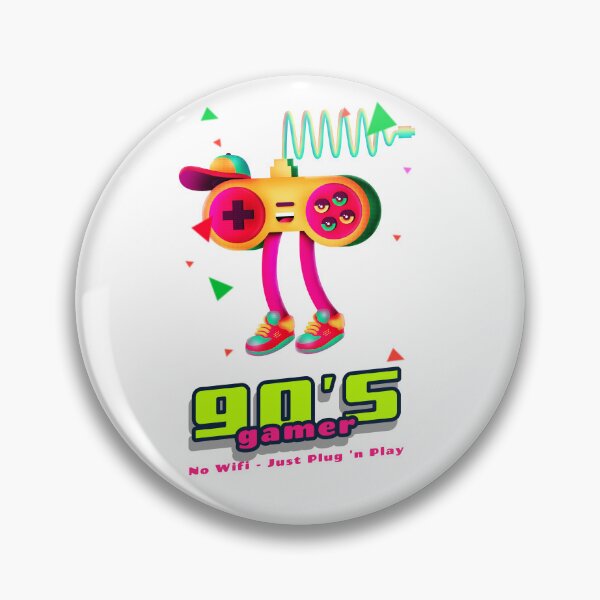 Item preview, 90's Gamer - no wifi needed just plug 'n play designed and sold by GetContented.