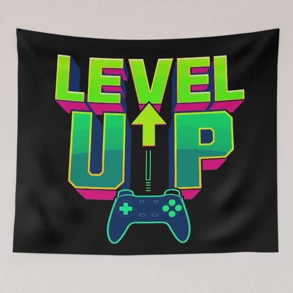Item preview, Level Up – Gamer Progress Boost Controller  designed and sold by svarupa.