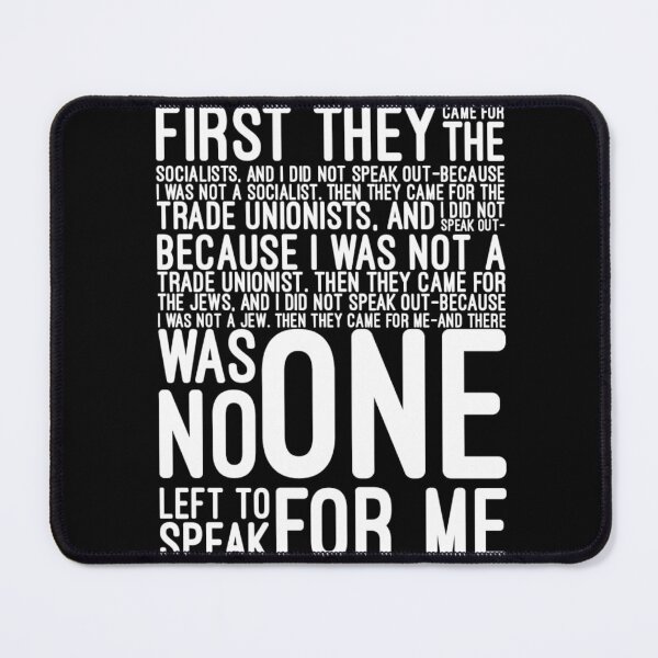 Item preview, First they came for the socialists designed and sold by Mae i live.