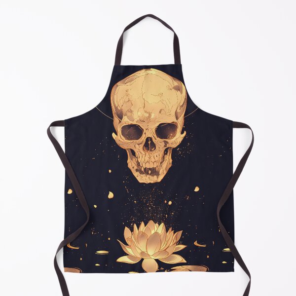 Item preview, Golden Skull with Lotus designed and sold by CalyCollab.
