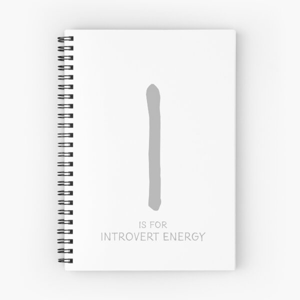 Item preview, I is for Introvert Energy designed and sold by Orange-Socks.