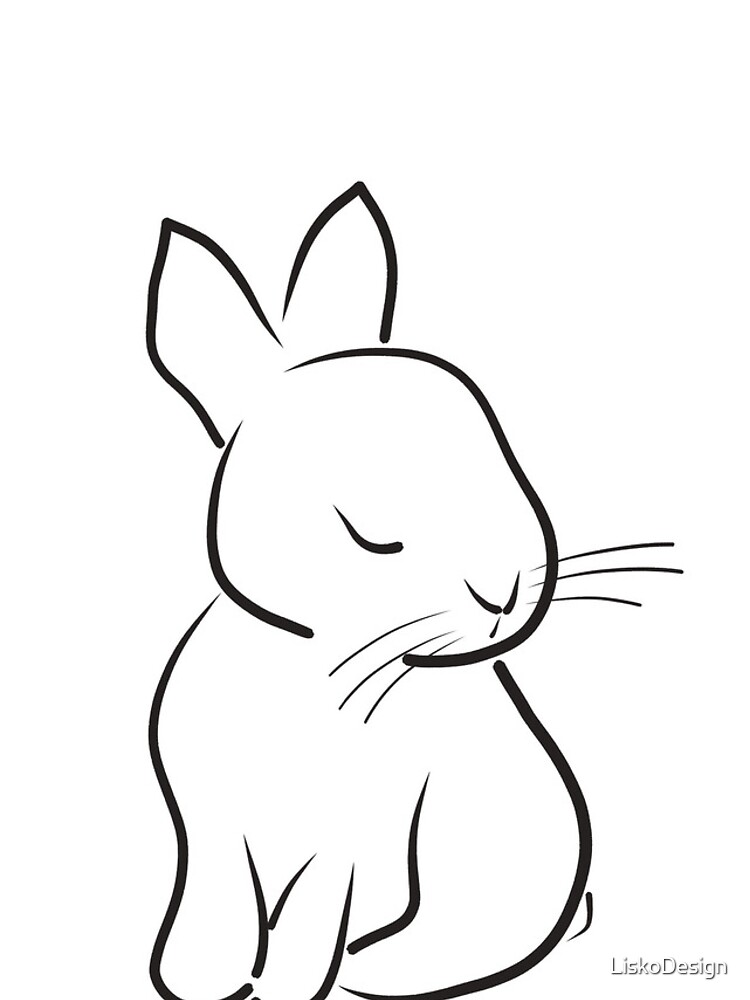 Thumbnail 4 of 4, iPhone Case, Offended Rabbit designed and sold by LiskoDesign.