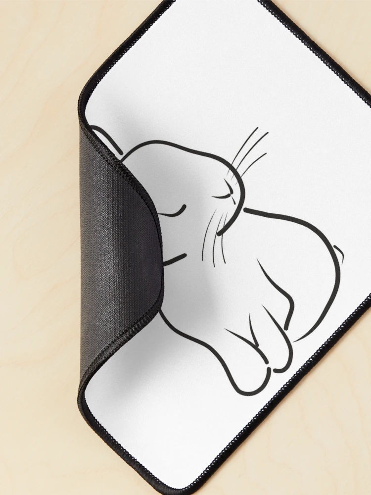 Thumbnail 2 of 5, Mouse Pad, Offended Rabbit designed and sold by LiskoDesign.