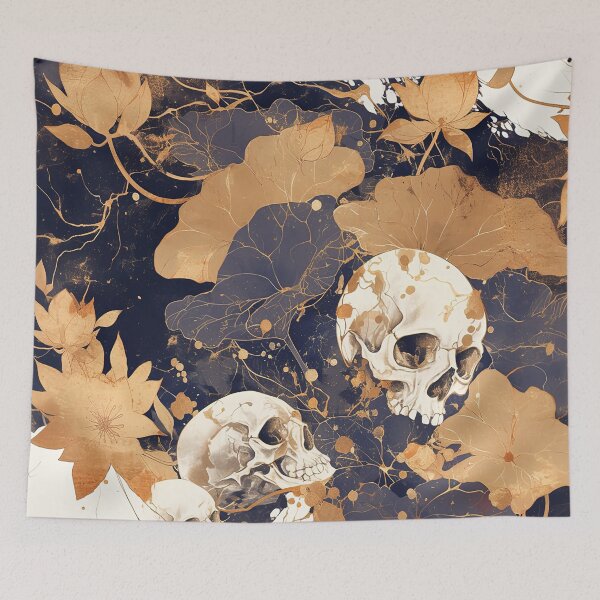 Item preview, Graveyard with Golden Lotus designed and sold by CalyCollab.