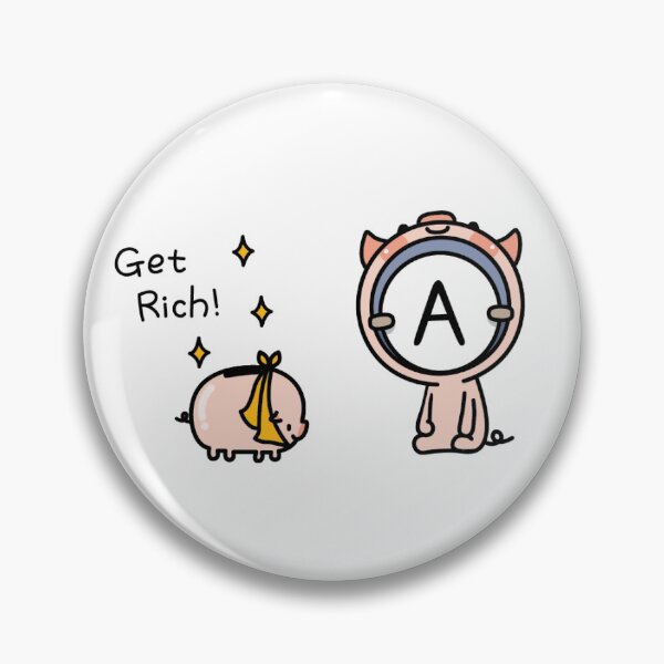 Item preview, Type A people, you will become rich!! designed and sold by KtoonShop.