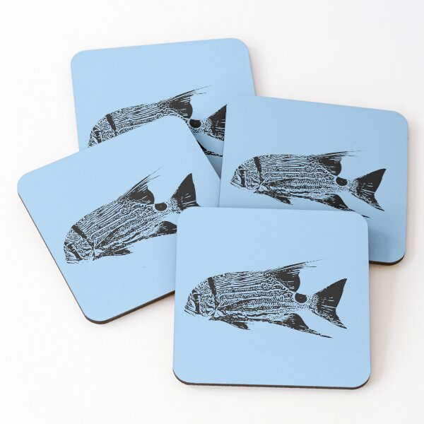 Item preview, Sailfin Snapper Black Design  designed and sold by designsasstultd.