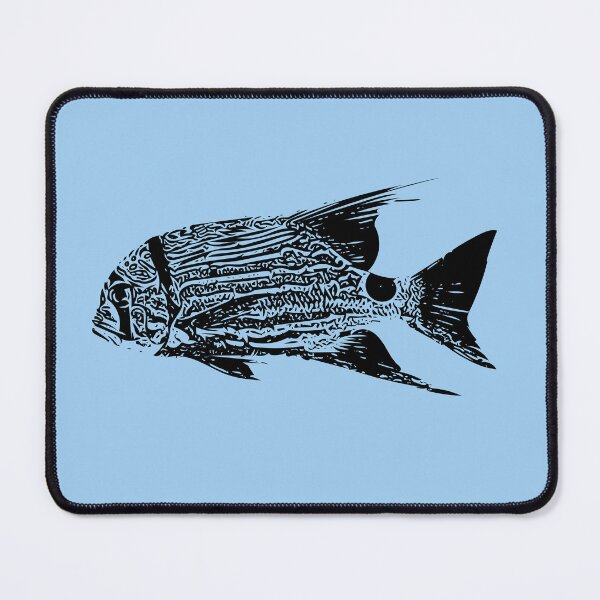 Item preview, Sailfin Snapper Black Design  designed and sold by designsasstultd.