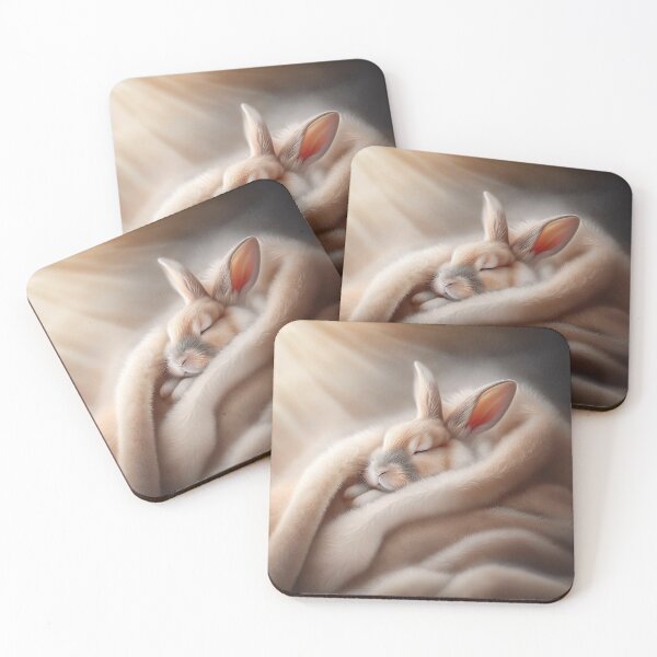 Item preview, sleeping rabbit designed and sold by jkrphoto.