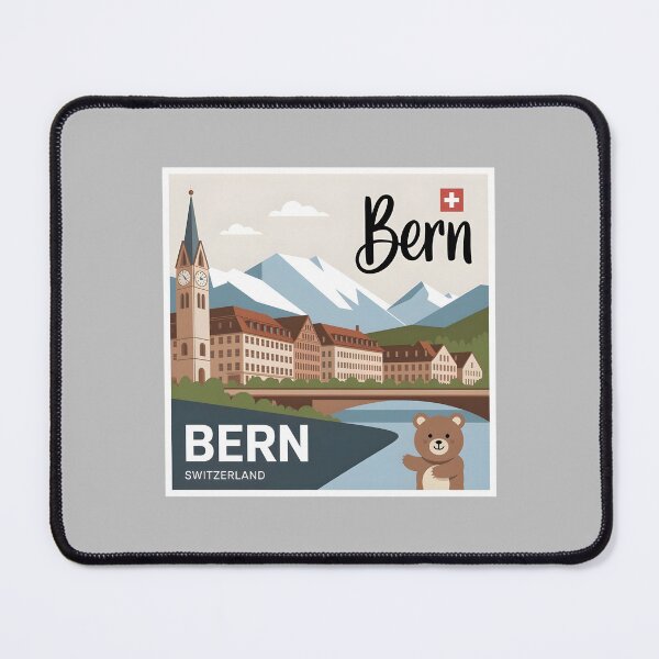 Item preview, Bern, Switzerland – Stylish Souvenir Magnet, Sticker designed and sold by Zibis09.
