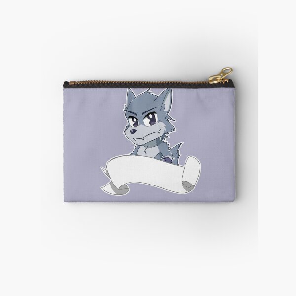 Item preview, Anthro Wolf w/ Blank Banner designed and sold by Vidard Corner.