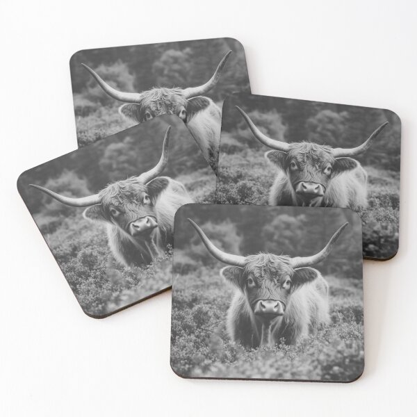 Item preview, Flower Child | Highland Cow Portrait designed and sold by wildtribe.