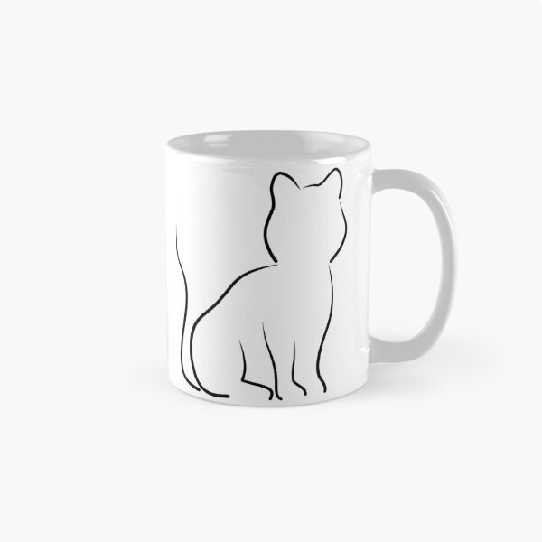 Item preview, line drawing big cat designed and sold by LiskoDesign.