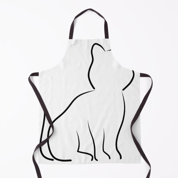 Item preview, line drawing big cat designed and sold by LiskoDesign.