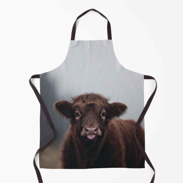 Item preview, Baby Cheeks | Highland Cow Portrait designed and sold by wildtribe.