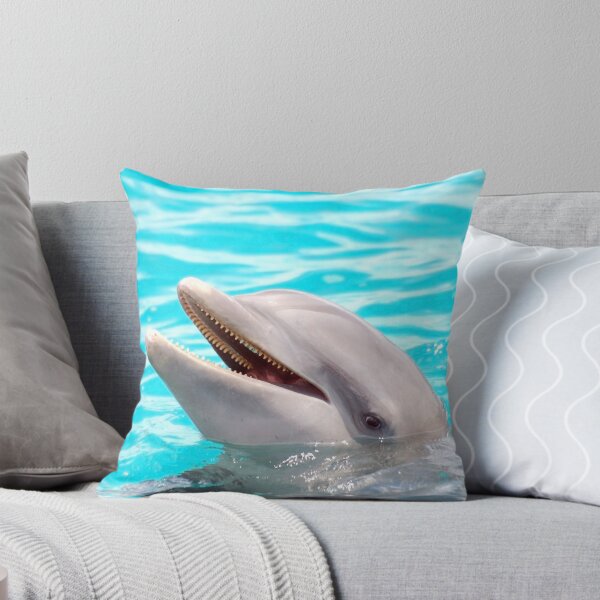 Item preview, Happy dolphin waiting for some fish designed and sold by CryptoLadyGabi.
