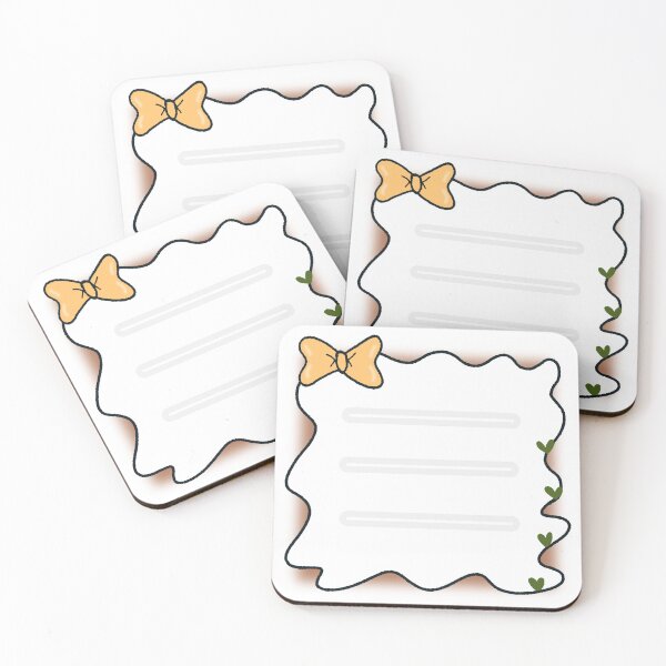 Item preview, bow cloud memo designed and sold by SugarRuch.