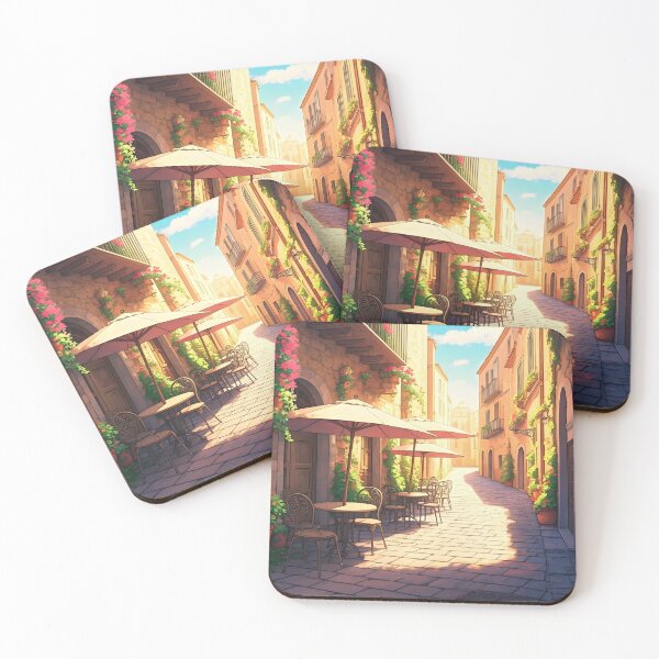 Item preview, Sicily, Italy: Quaint Outdoor Café Charm designed and sold by LSVart.